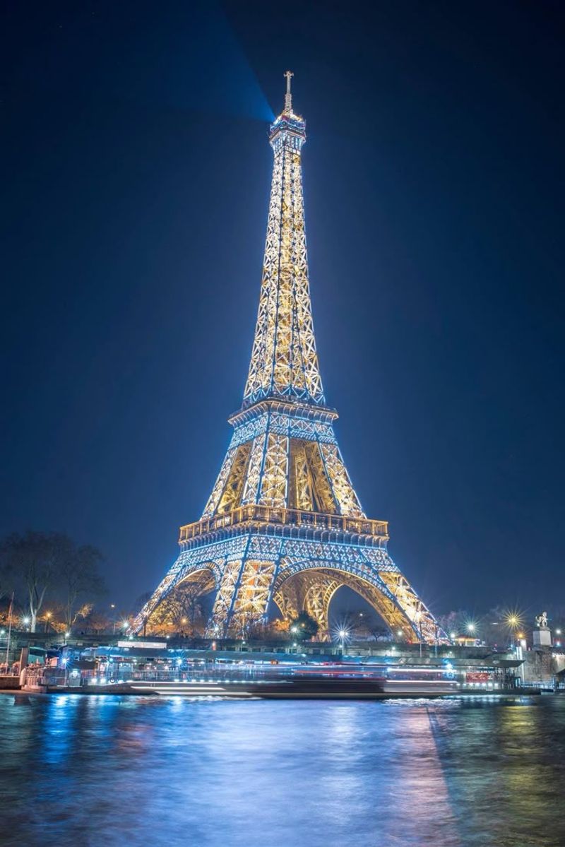 Eiffel Tower at Night