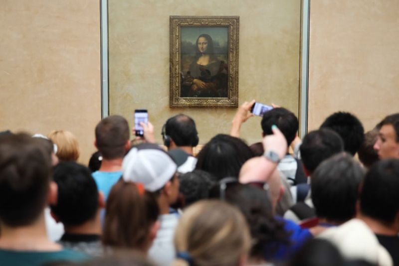 The Mona Lisa, Paris