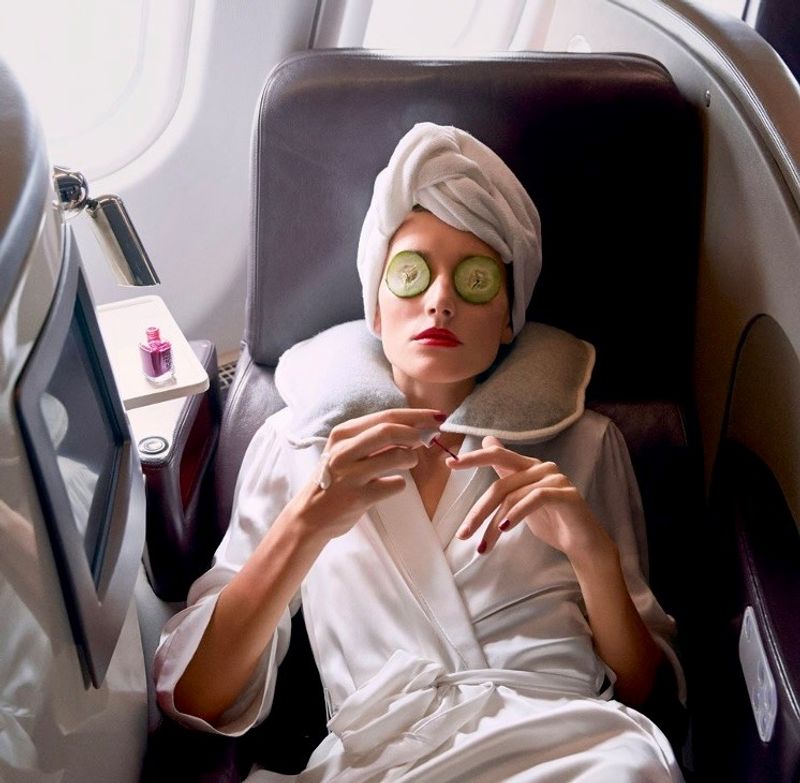 10. In-flight Spa Treatments