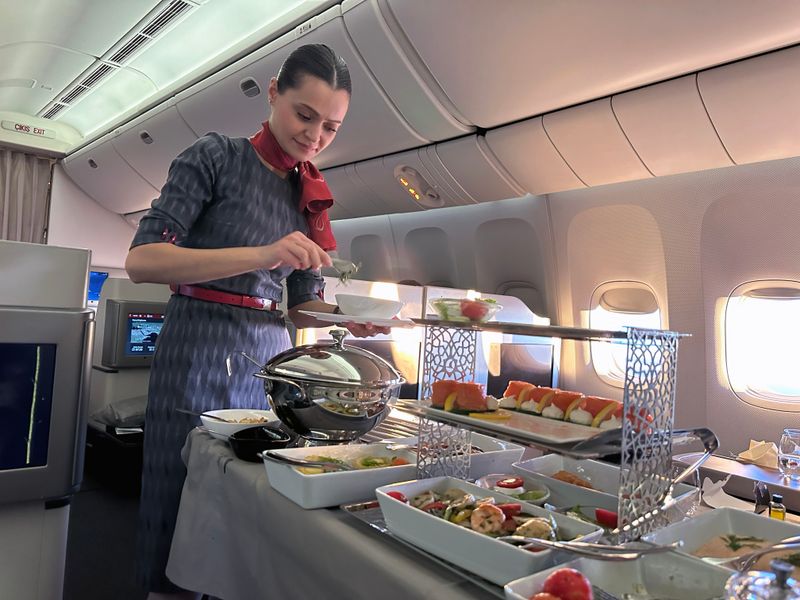 Turkish Airlines' Diverse Cuisine