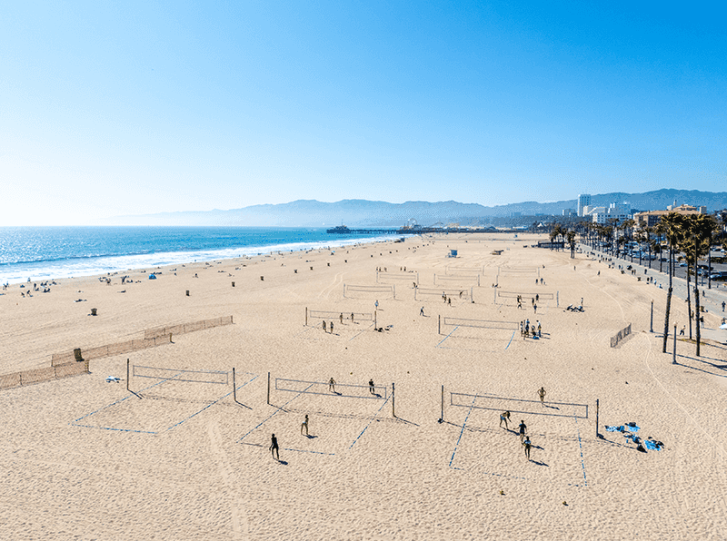 Santa Monica Beach, California