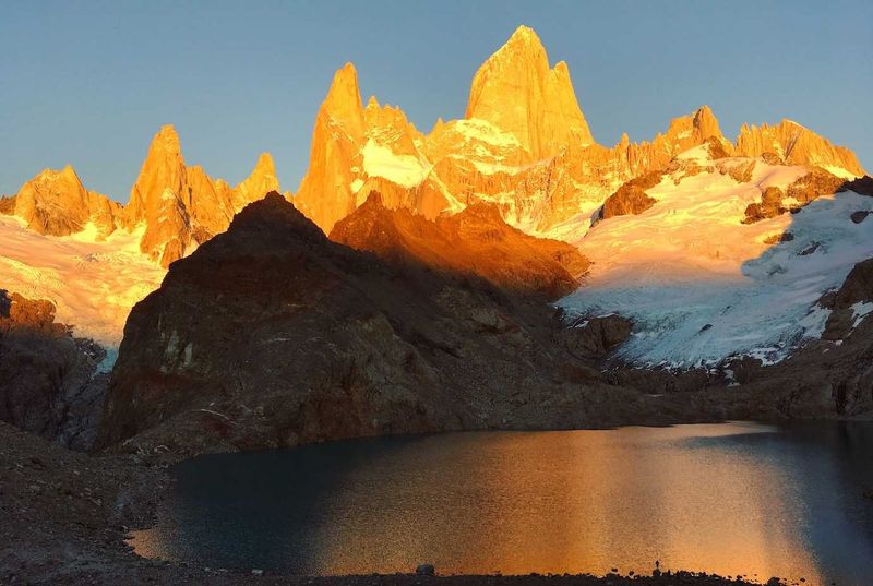 Fitz Roy's Dramatic Silhouette