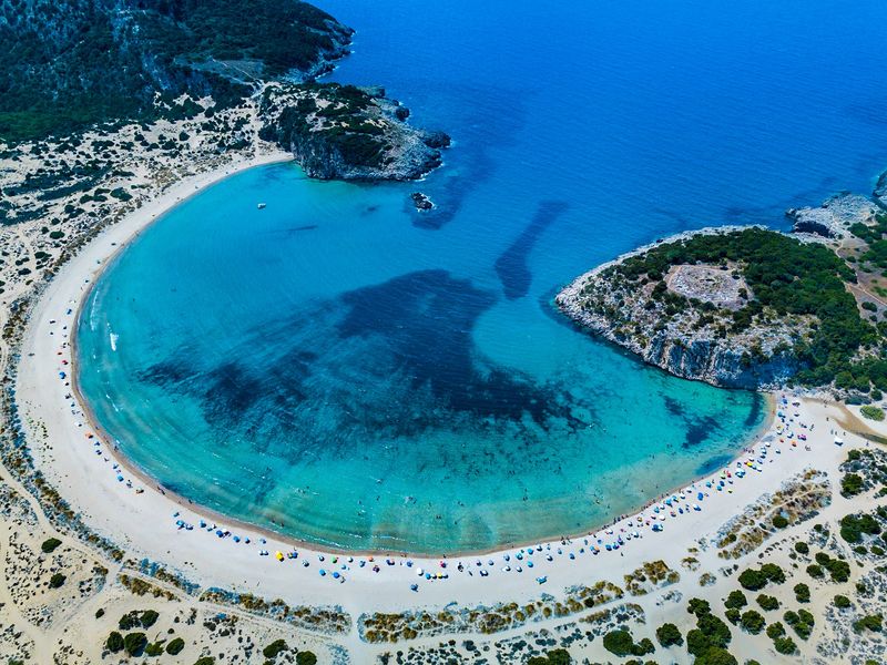 Voidokilia Beach, Messinia