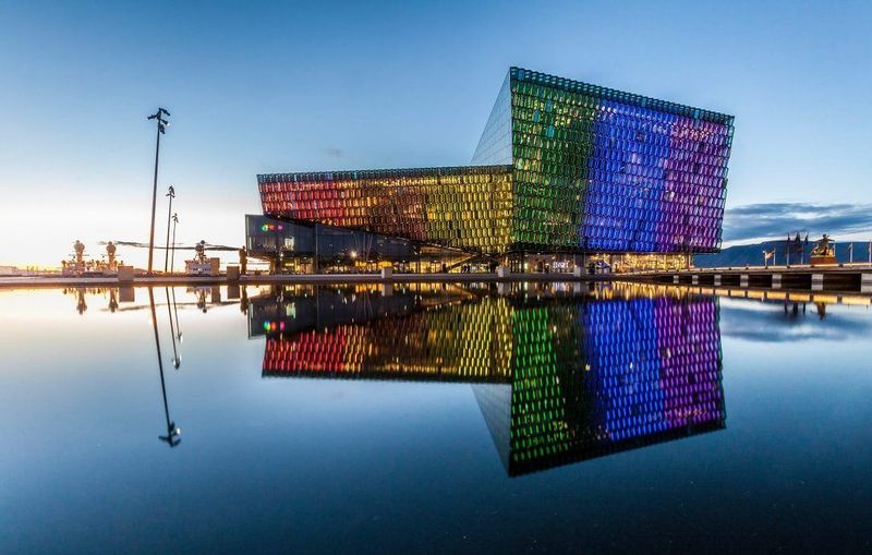Reykjavik's Harpa Concert Hall, Iceland