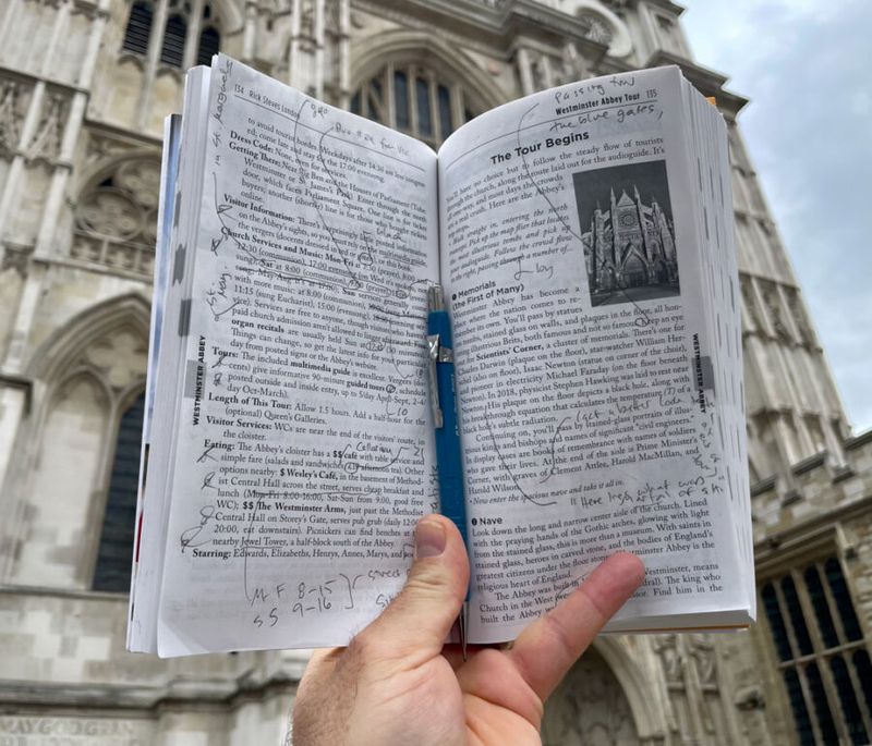 Following Guidebooks Blindly