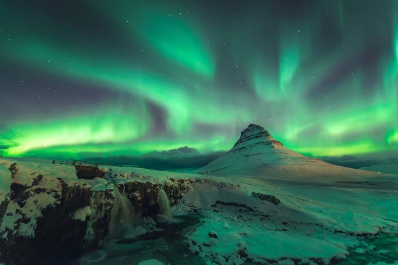 The Northern Lights in Iceland