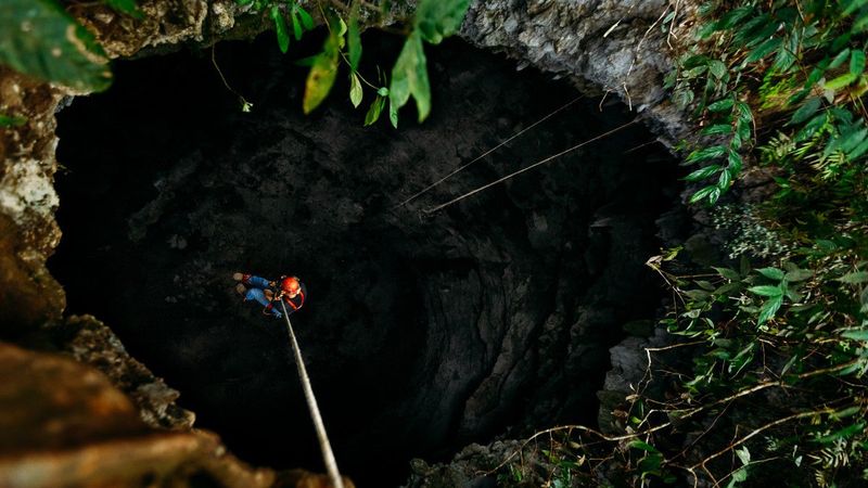 The Descent into The Cave of Swallows