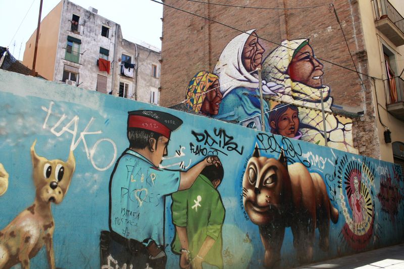 El Raval Street Art