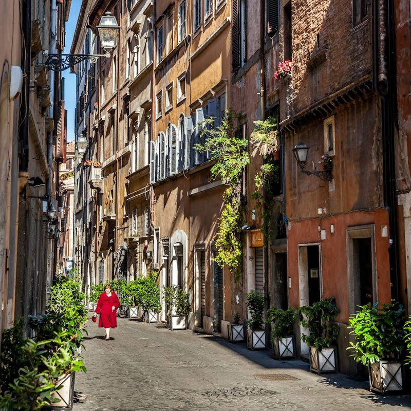 Via dei Coronari, Rome, Italy
