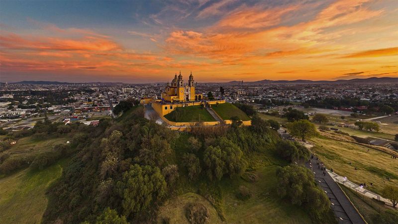 Pyramid of Cholula, Mexico