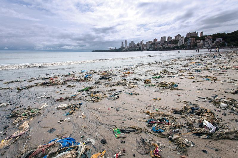 Chowpatty Beach, India