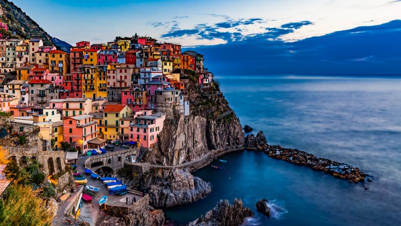 Cinque Terre's Colorful Romance