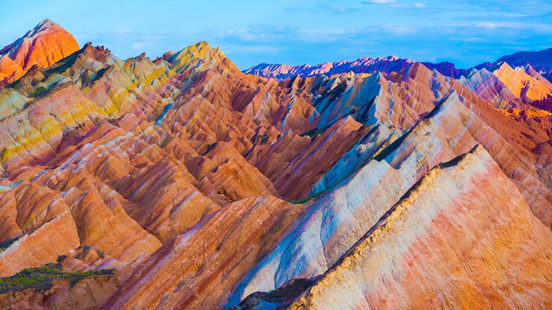 Rainbow Sea Cliffs