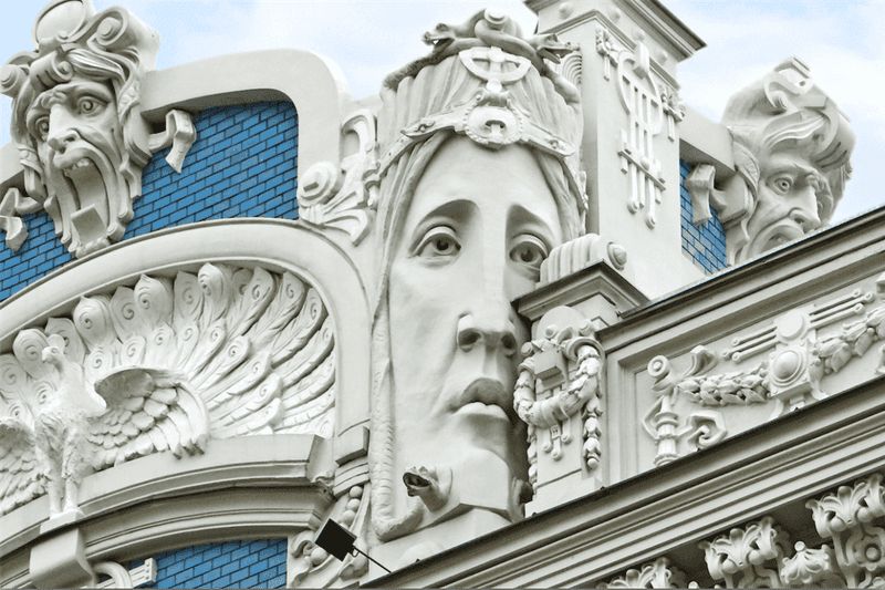 Riga's Art Nouveau District, Latvia