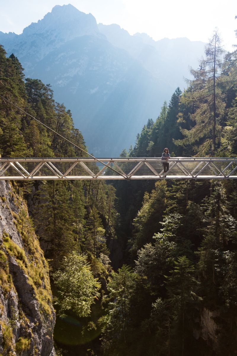 Brücke am Wilden Kaiser, Austria