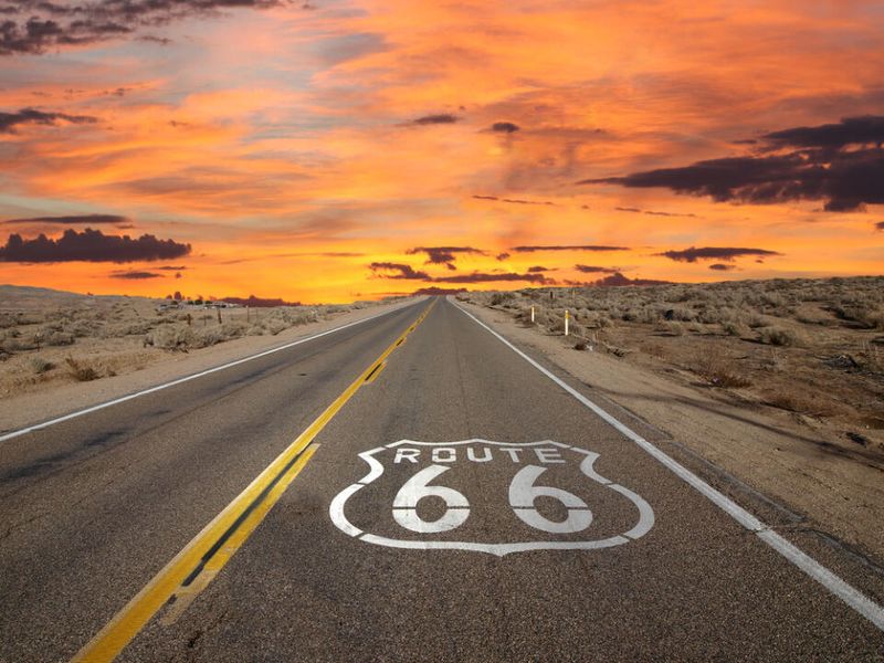 Scenic Route 66 Drive