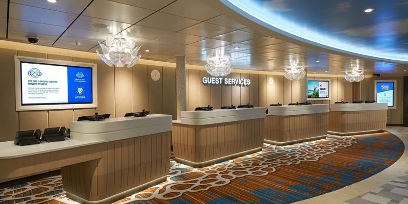 Visit the Guest Services Desk