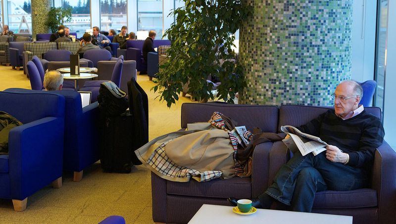 Skipping the Airport Lounge