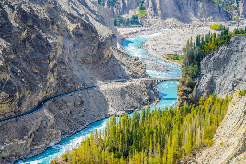 The Karakoram Highway, Pakistan/China