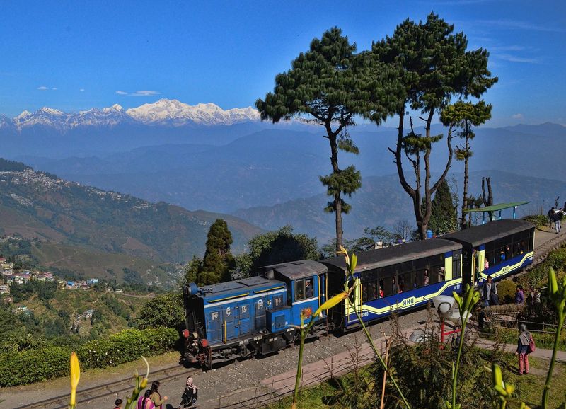 Toy Train to Darjeeling, India