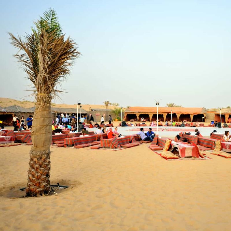 Tourist-Laden Beach Barbecue