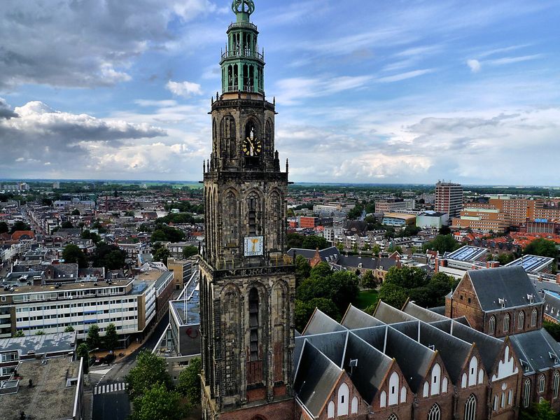 Groningen's Martini Tower