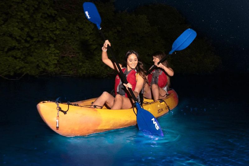 Kayaking in the Bioluminescent Bays of Puerto Rico