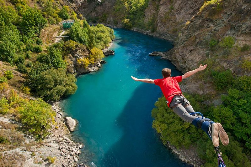 Bungee Jumping in New Zealand