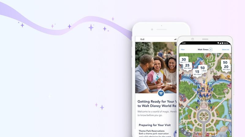 Use the Disney App