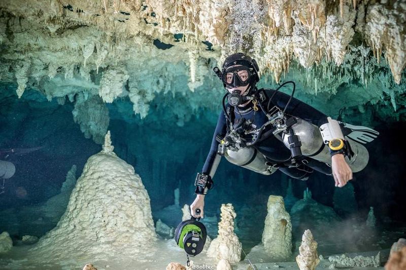 Cave Diving in Yucatán