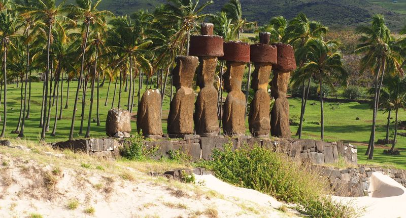 Anakena Beach, Easter Island