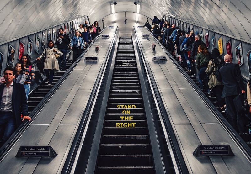 Misreading Tube Etiquette