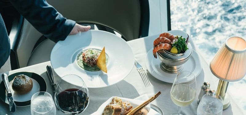 Gourmet Dining at Sea