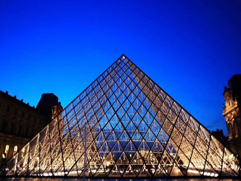 The Louvre Pyramid, France