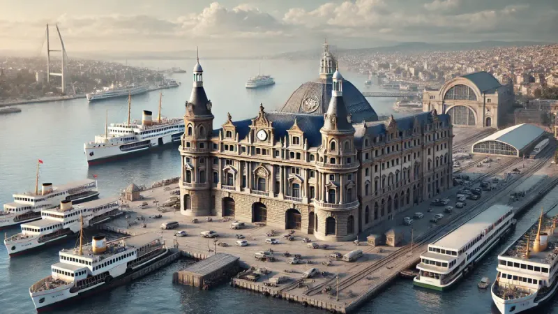 Haydarpasa Terminal, Istanbul, Turkey