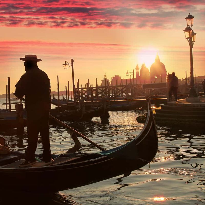 Private Gondola Ride at Sunset