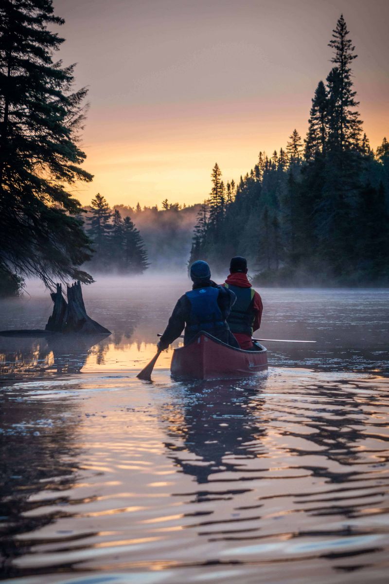 Canoeing in Canada's Algonquin Park