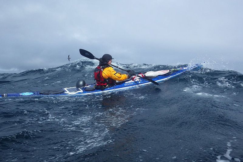 Navigating the Bering Sea in a Kayak