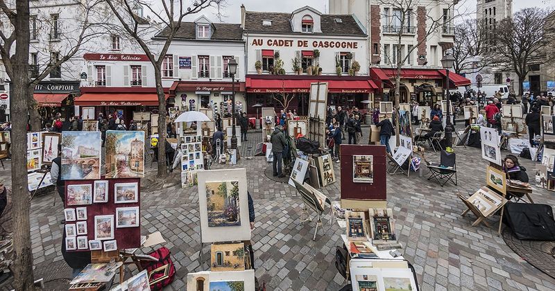 Strolling Through Montmartre