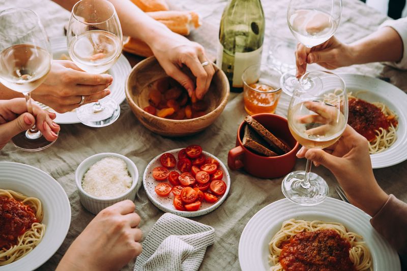 Disregarding Local Dining Customs