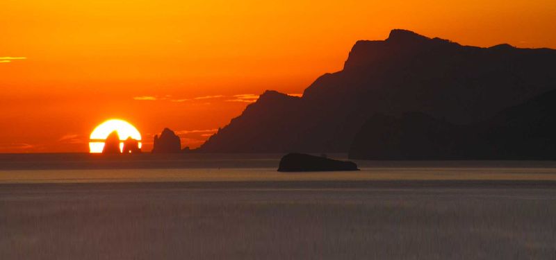 Praiano's Sunset Spot