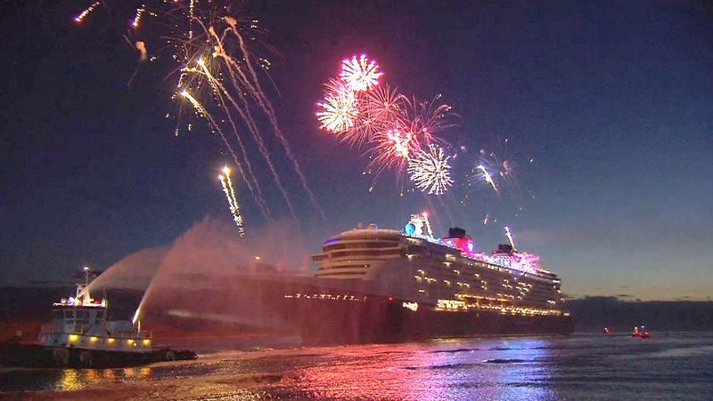 Fireworks at Sea