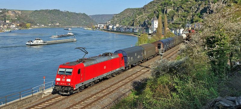 Rhine Valley Line, Germany