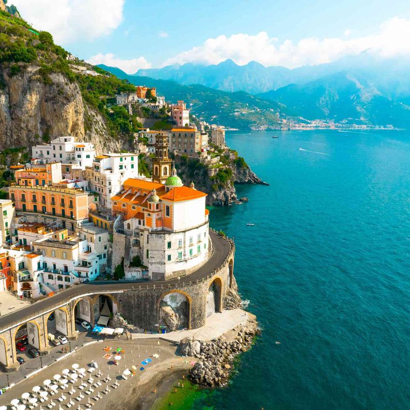 The Amalfi Coast's Dramatic Views