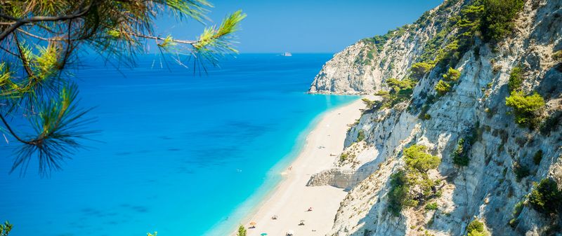 Egremni Beach, Lefkada, Greece
