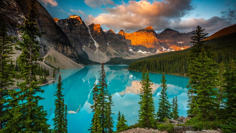 Banff National Park's Majestic Peaks