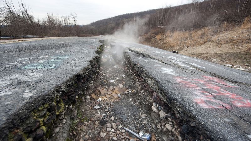 Centralia, Pennsylvania - The Slow-Burning Ghost Town