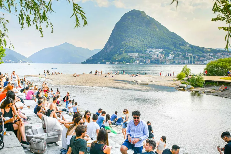 Lugano's Secret Beach Parties
