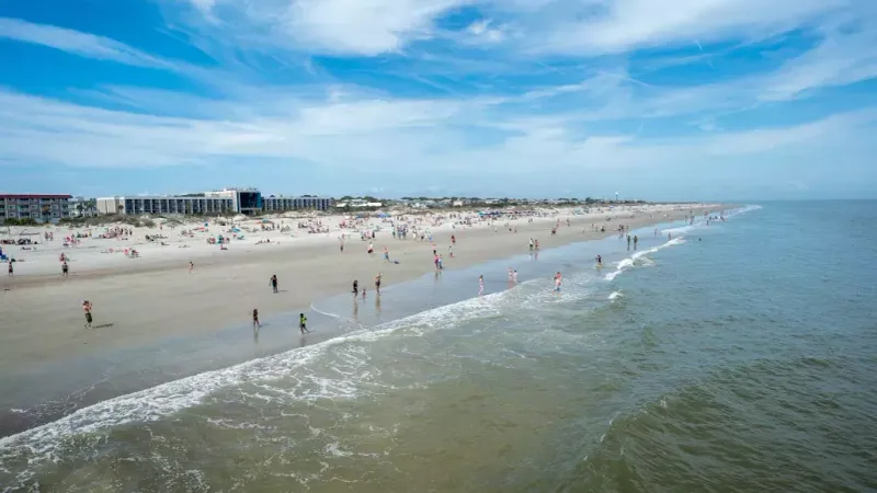 Tybee Island Beach, Georgia