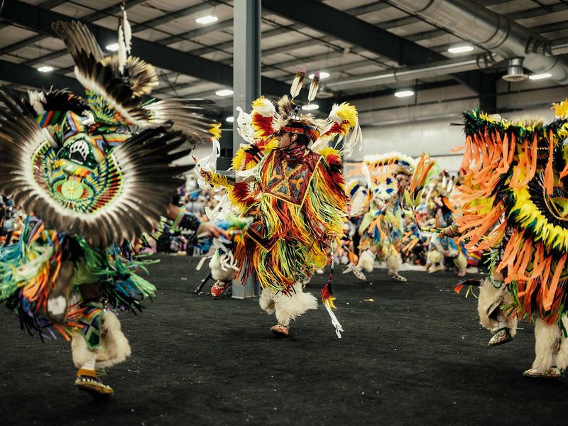 Powwow Celebration in Manitoba
